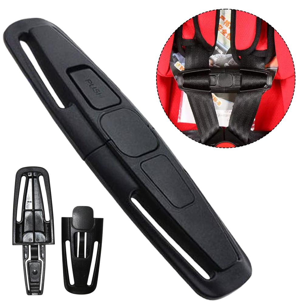 Travel Accessories Baby - คลิปหนีบสายรัดเบาะนิรภัยสำหรับเด็กในรถยนต์ คลิปหนีบสายรัดหน้าอก ป้องกันการลื่นไถล ปลอดภัย พร้อมตัวล็อค สำหรับเด็กวัยหัดเดิน
