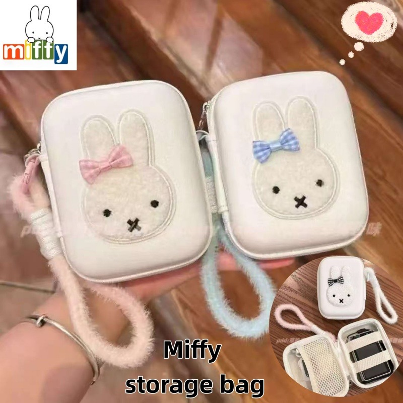 Luggage Cover Protector - เคสกล้อง CCD ลายกระต่ายมิฟฟี่สไตล์อินสตาแกรมแบบใหม่ - เคสแข็งกันกระแทกพร้อมที่เก็บสาย