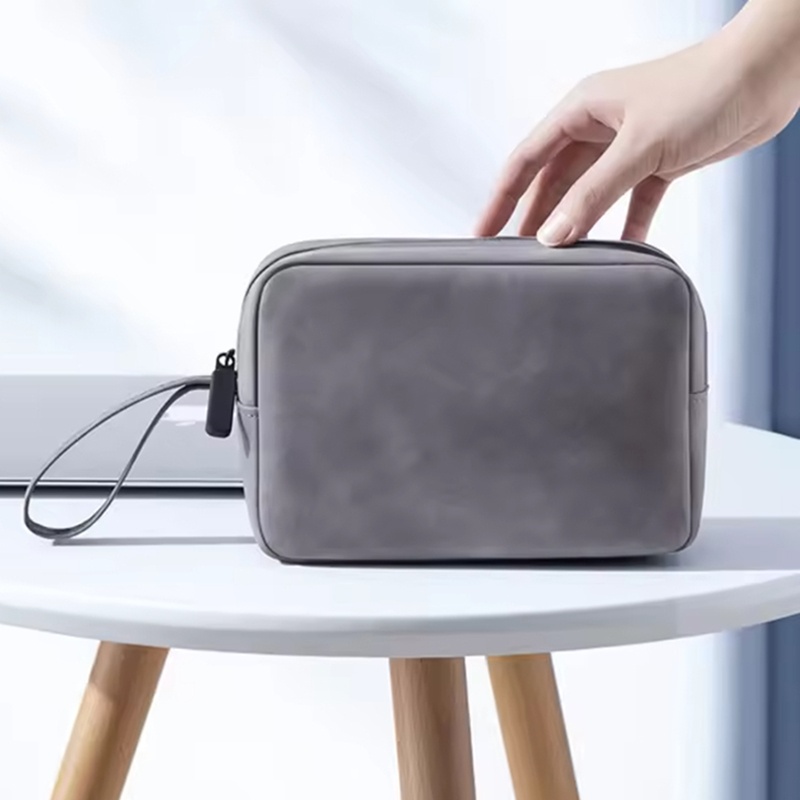 Travel Accessories Organizer Bag - กระเป๋าจัดระเบียบสำหรับเดินทางแบบพกพา กันน้ำ กันคราบน้ำมัน สำหรับพาวเวอร์แบงค์ สายดาต้า หูฟัง