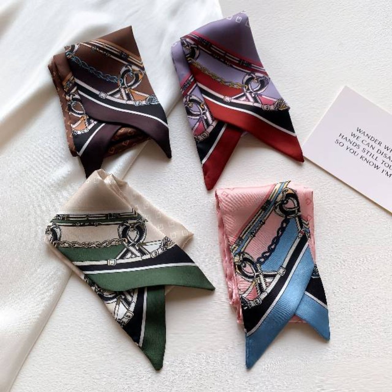 Travel Accessories Aesthetic - มาใหม่ล่าสุดยาวผ้าไหมเช่นริบบิ้นผ้าพันคอแฟชั่นผมผ้าพันคอผู้หญิงซาตินผมกระเป๋าถือผ้าพันคอเข็มขัดกระเป๋าอุปกรณ์เสริม