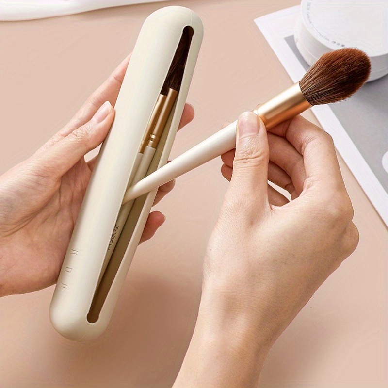Travel Accessories Organizer Bag - กระเป๋าแต่งหน้าแปรงแต่งหน้ากระเป๋าเครื่องสําอางOrganizerผู้ถือกระเป๋าเดินทางแปรงแปรงซิลิคอนPorta Caneta