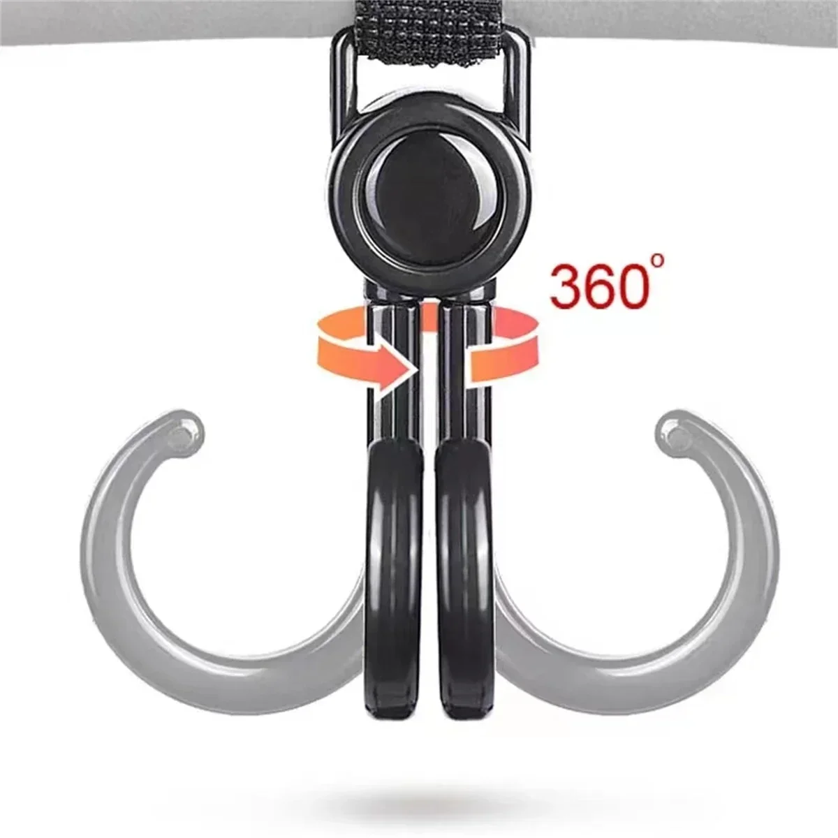 Rotatable Double Hooks รถเข็นเ - Travel Accessories Baby บทวิจารณ์และราคา
