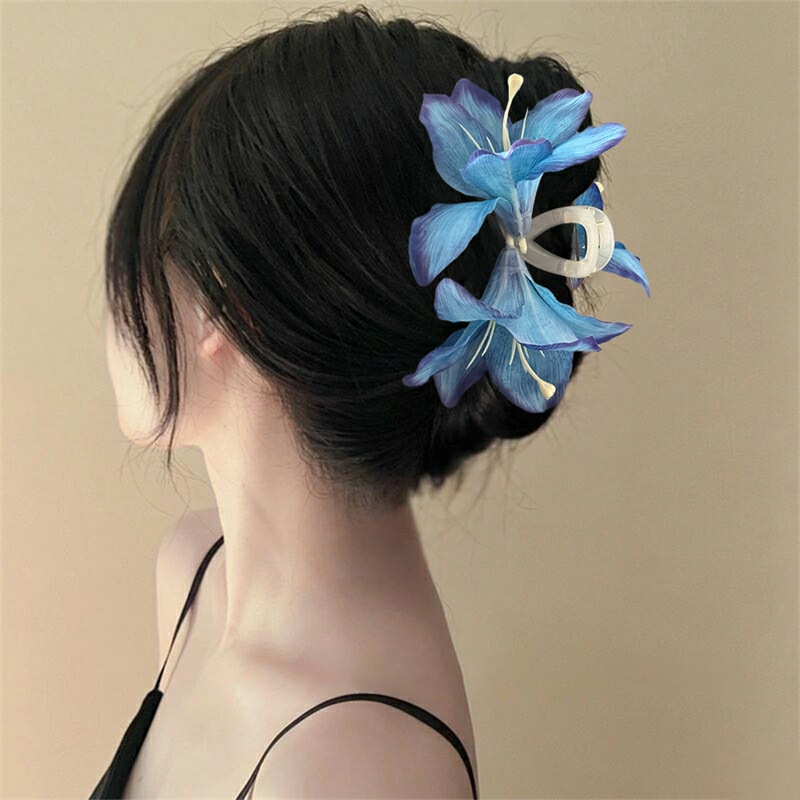 กิ๊บติดผมรูปดอกลิลลี่แบบจำลอง  - Travel Accessories Aesthetic บทวิจารณ์และราคา