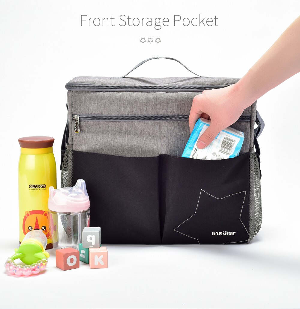 กระเป๋าใส่ผ้าอ้อมเด็กขนาดใหญ่แ - Travel Accessories Baby บทวิจารณ์และราคา