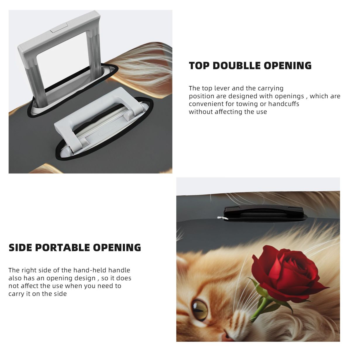 แมวยาวหางยาวแสนน่ารักพร้อมปลอก - Travel Accessories Long Flight บทวิจารณ์และราคา