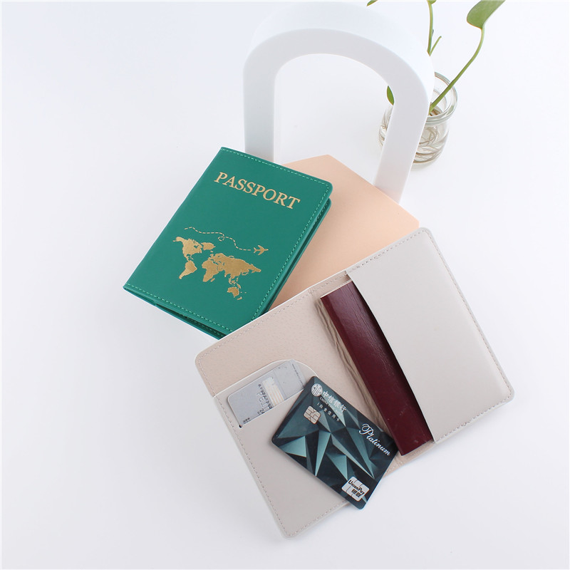 1PCS PU หนังแผนที่หนังสือเดินท - Travel Accessories Wallet บทวิจารณ์และราคา