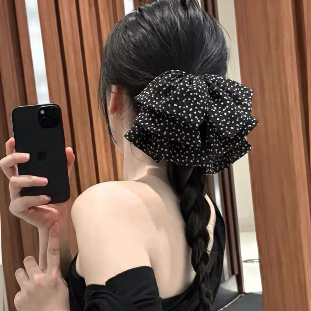 กิ๊บติดผมรูปฉลามโบว์ใหญ่ลายจุด - Travel Accessories Aesthetic บทวิจารณ์และราคา