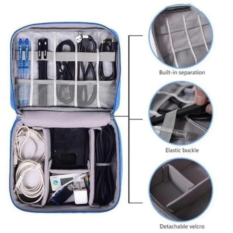 กระเป๋าจัดระเบียบอุปกรณ์อิเล็ก - Travel Accessories As Gifts บทวิจารณ์และราคา