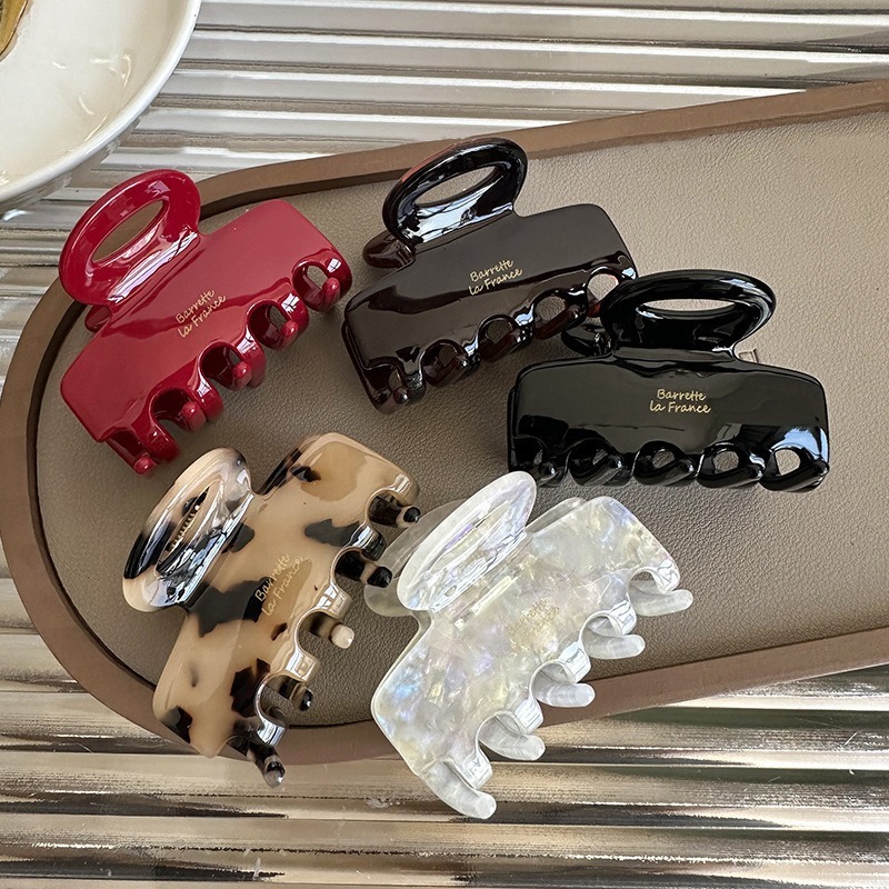 กิ๊บหนีบผมขนาดกลางแบบฝรั่งเศส  - Travel Accessories Aesthetic บทวิจารณ์และราคา
