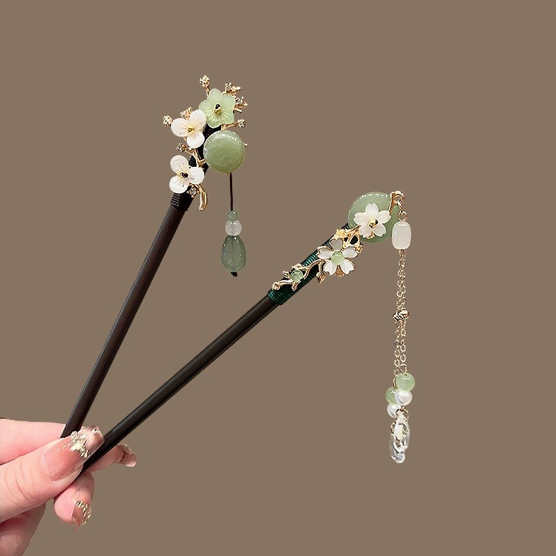 กิ๊บติดผมไม้โบราณสำหรับผู้หญิง - Travel Accessories Jewelry บทวิจารณ์และราคา