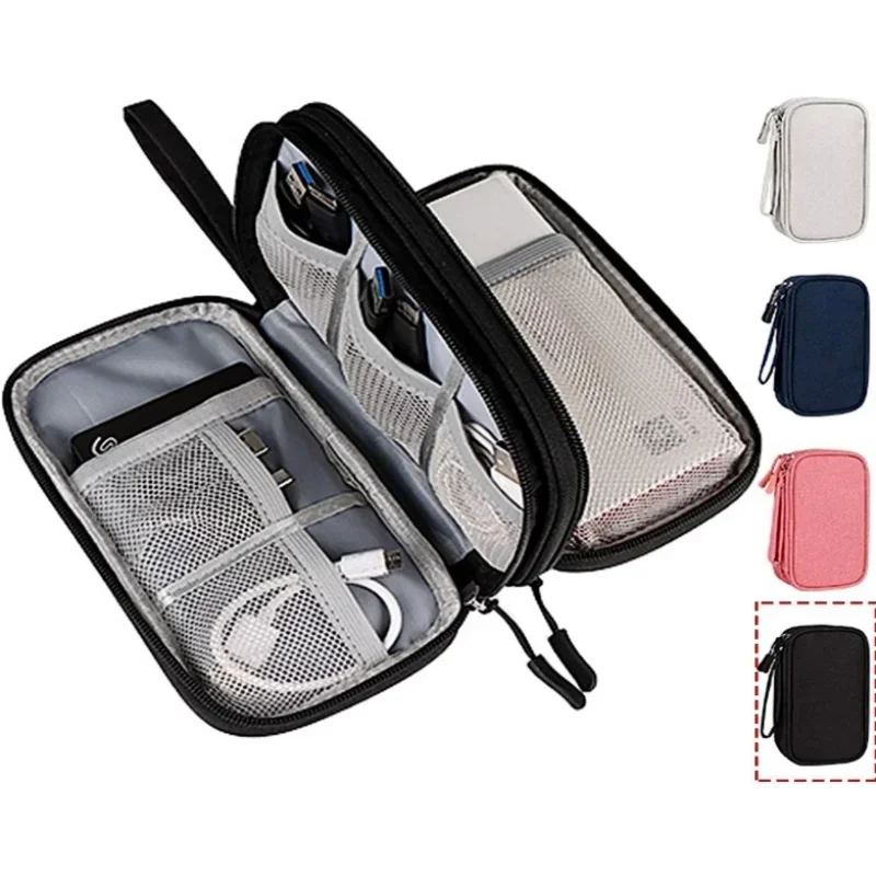 กระเป๋าเก็บสายชาร์จแบบพกพา กระ - Travel Accessories Organizer Bag บทวิจารณ์และราคา