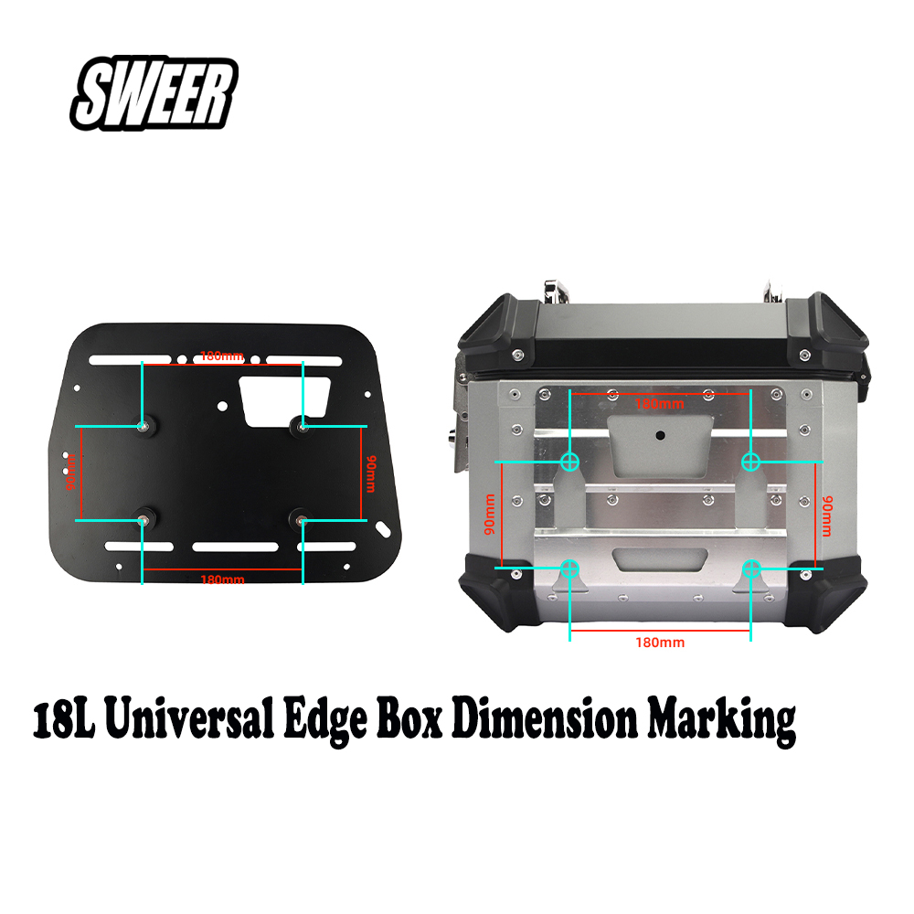 ขายึดกล่องข้างแบบปลดเร็วสำหรับ - Luggage Cover Protector บทวิจารณ์และราคา