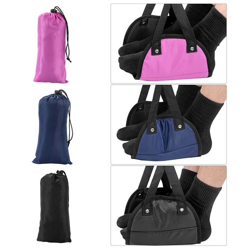 เปลญวนพักเท้าแบบพกพาปรับได้สำห - Travel Accessories Long Flight บทวิจารณ์และราคา