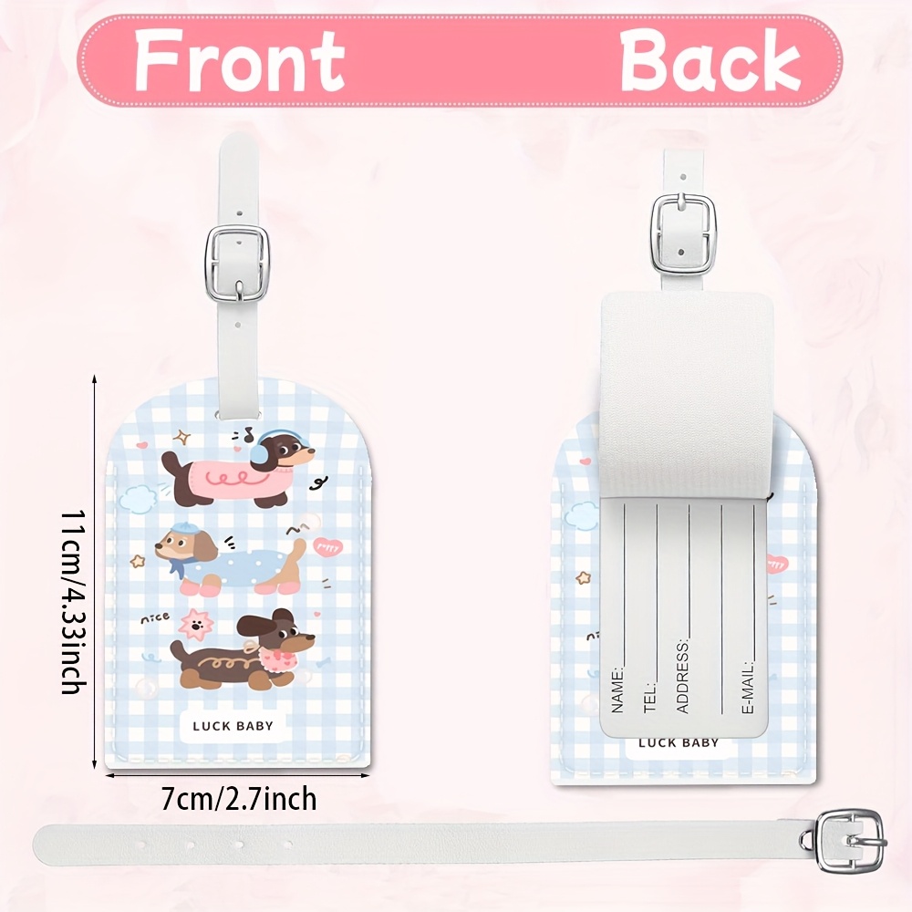 ป้ายติดกระเป๋าทำจากวัสดุ PU เพ - Travel Accessories As Gifts บทวิจารณ์และราคา