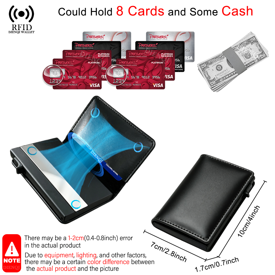 กระเป๋าสตางค์ผู้ชายหรูหรา ที่ใ - Travel Accessories Wallet บทวิจารณ์และราคา